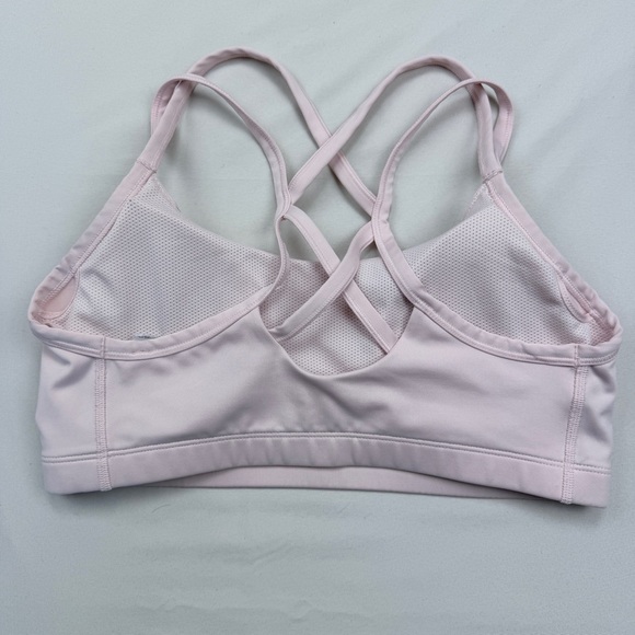 Nike DriFit Light Pink Crisscross-Strap Sports Bra - Picture 3 of 8